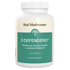 5 Defenders Organic Mushroom Blend Capsules Sell On Medicinal and Functional Mushroom Factory Shop