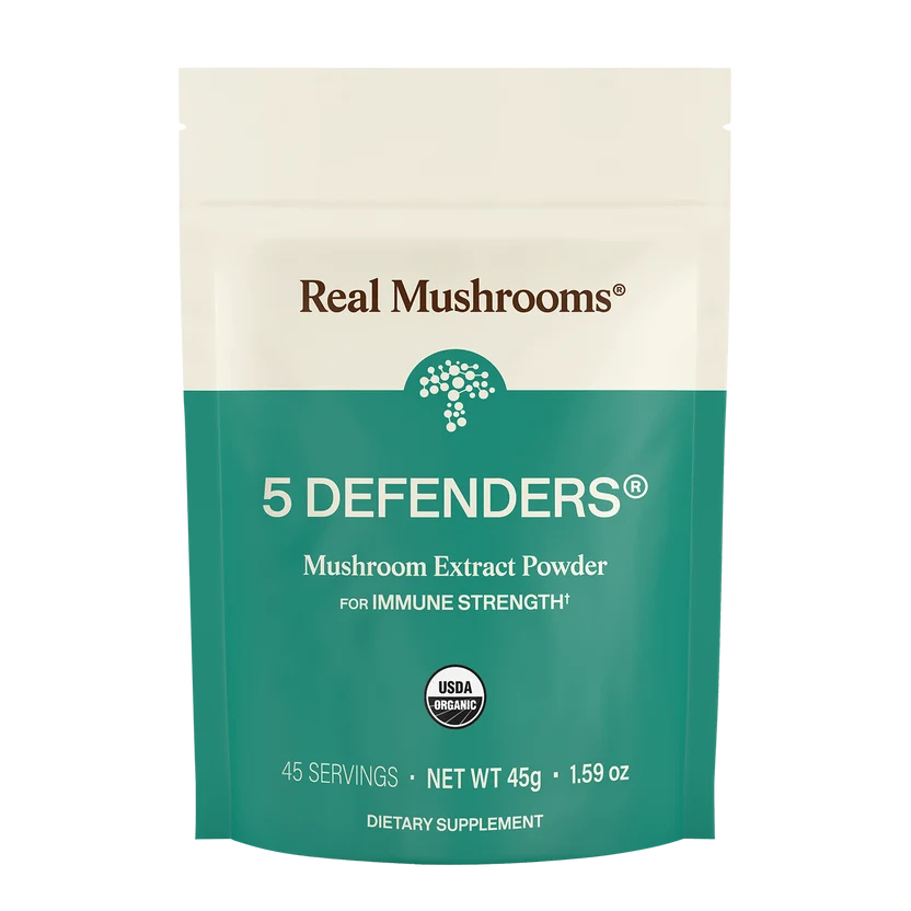 5 Defenders® Organic Mushroom Complex – Bulk Powder Sell on Medicinal and Functional Mushroom Factory Shop