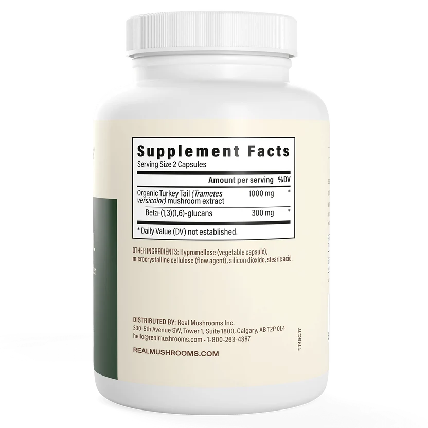 Turkey Tail Mushroom Capsules Sell on Medicinal and Functional Mushroom Factory Shop