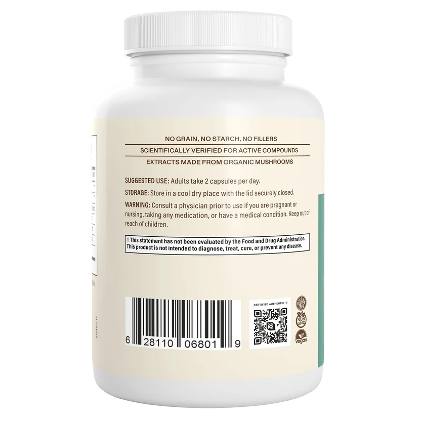 5 Defenders Organic Mushroom Blend Capsules Sell On Medicinal and Functional Mushroom Factory Shop