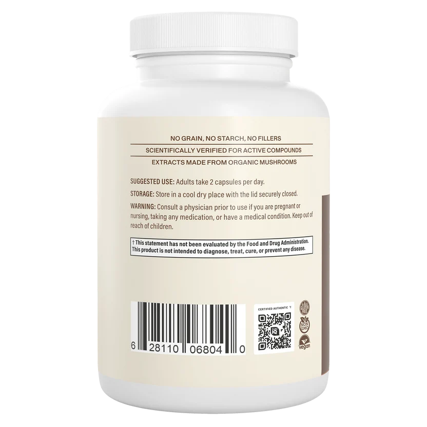 Organic Lion's Mane Extract Capsules Sell on Medicinal and Functional Mushroom Factory Shop