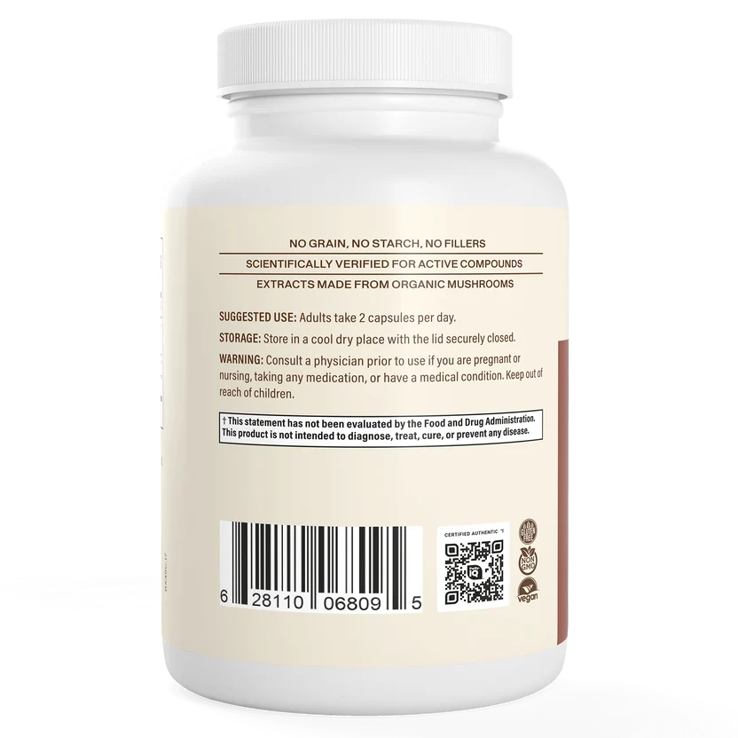 Organic Reishi Mushroom Capsules Sell on Medicinal and Functional Mushroom Factory Shop