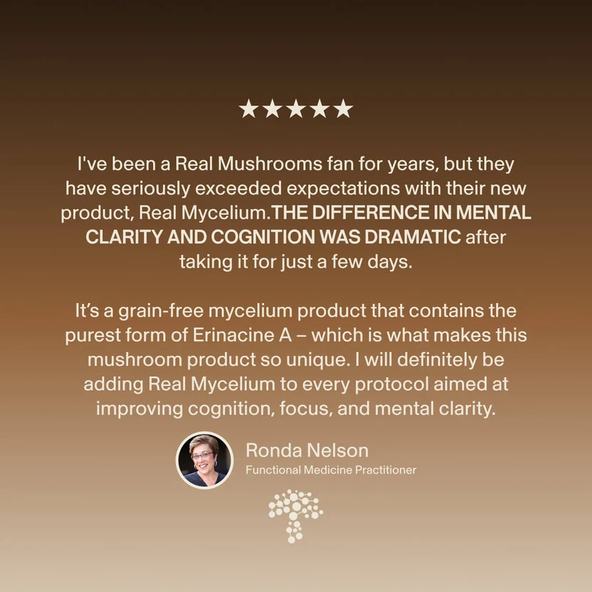 Real Mycelium Sell on Medicinal Functional Mushroom Factory Inc